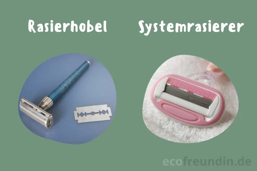 Bild Rasierhobel und Systemrasierer